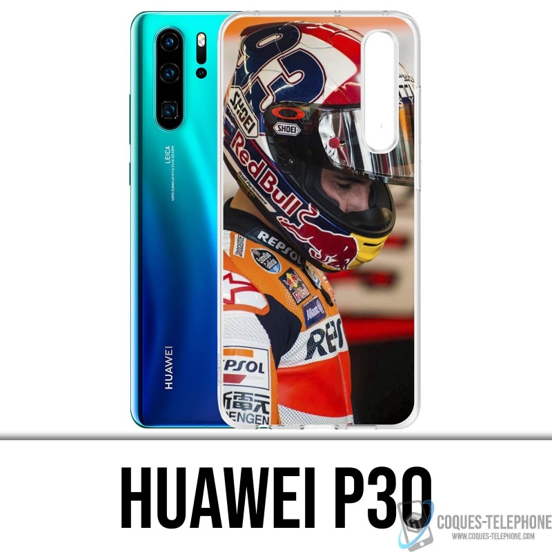 Funda Huawei P30 - Piloto Motogp Marquez