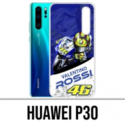 Case Huawei P30 - Motogp Rossi Cartoon Galaxy