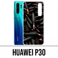 Funda Huawei P30 - Munición negra