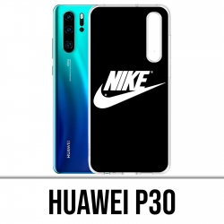 Huawei P30 Case - Nike Logo Schwarz
