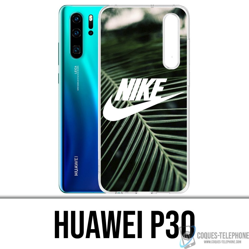 Coque Huawei P30 - Nike Logo Palmier