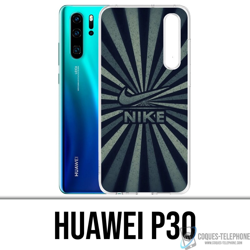 Huawei P30 Custodia - Logo Nike Vintage