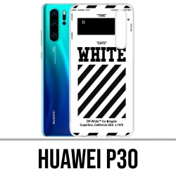 Coque Huawei P30 - Off White Blanc