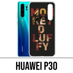 Case Huawei P30 - Einteiliger Affe D Luffy