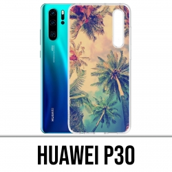 Coque Huawei P30 - Palmiers