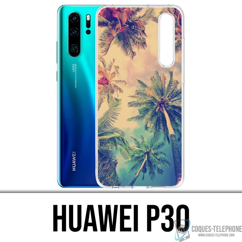 Coque Huawei P30 - Palmiers