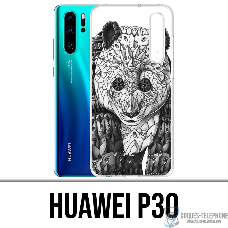 Case Huawei P30 - Aztec Panda
