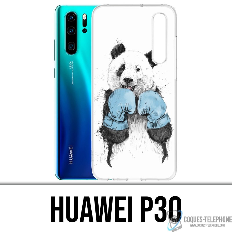Huawei P30 Case - Panda Boxing