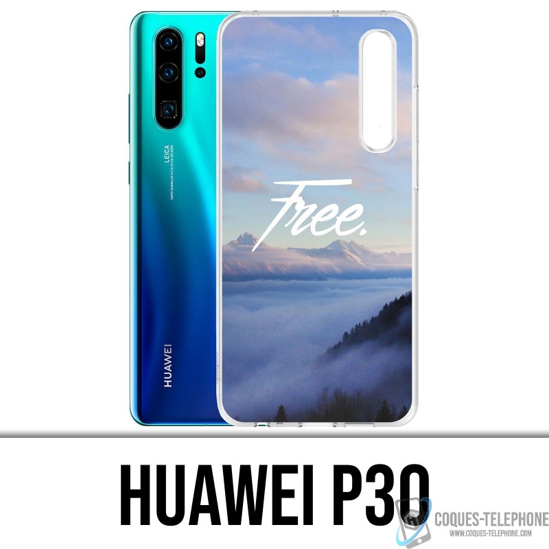 Funda Huawei P30 - Paisaje libre de montañas