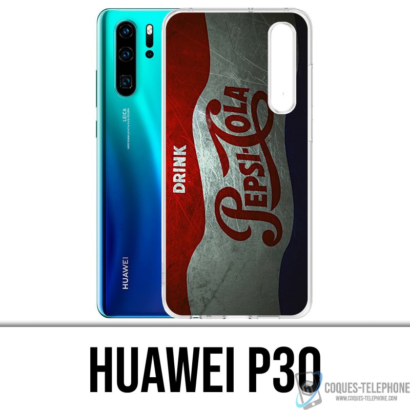 Coque Huawei P30 - Pepsi Vintage