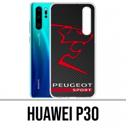 Coque Huawei P30 - Peugeot Sport Logo