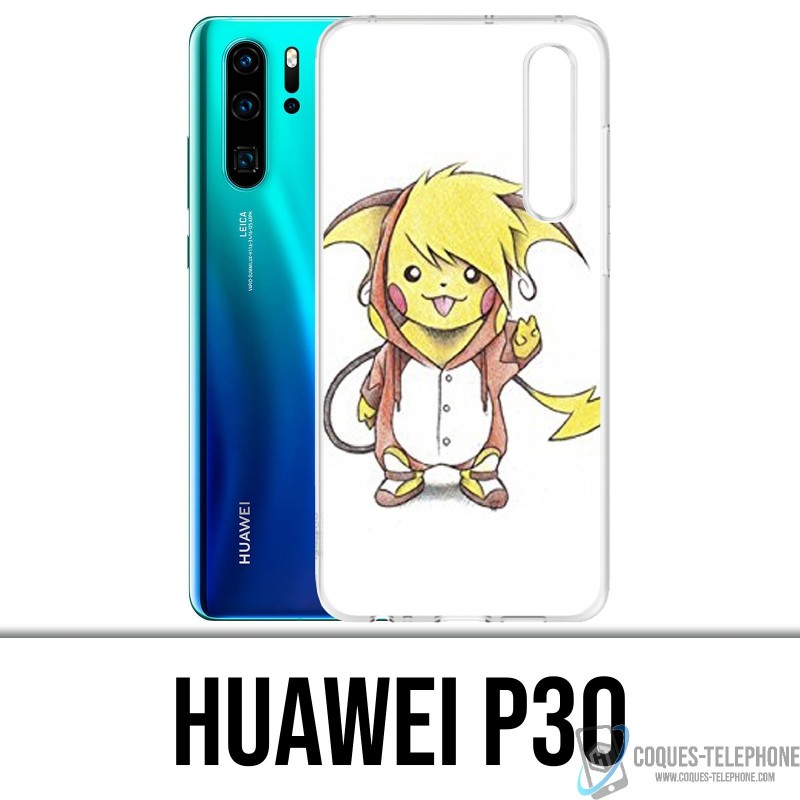Funda P30 Huawei - Pokémon Baby Raichu