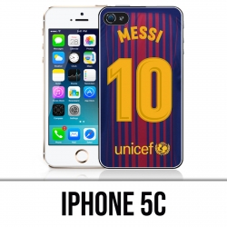 Coque iPhone 5C - Messi Barcelone 10