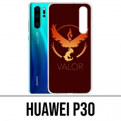 Huawei P30 Custodia - Pokémon Rosso Go Team