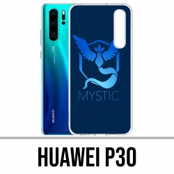 Huawei P30 Case - Blaues Pokémon Go Tema