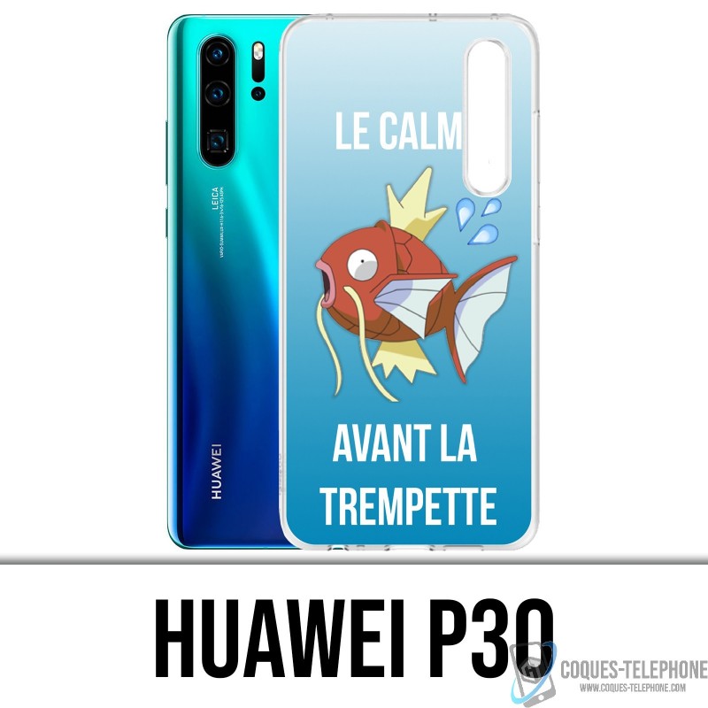 Huawei P30 Case - Pokémon The Calm Before Dip Magicarpe