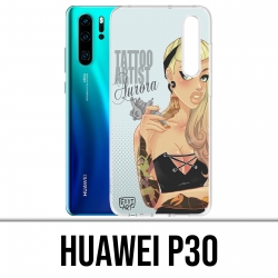 Huawei Case P30 - Prinzessin Aurora Künstlerin