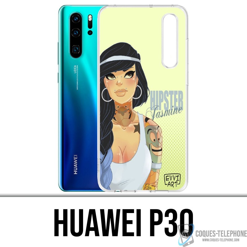 Case Huawei P30 - Princess Disney Jasmine Hipster