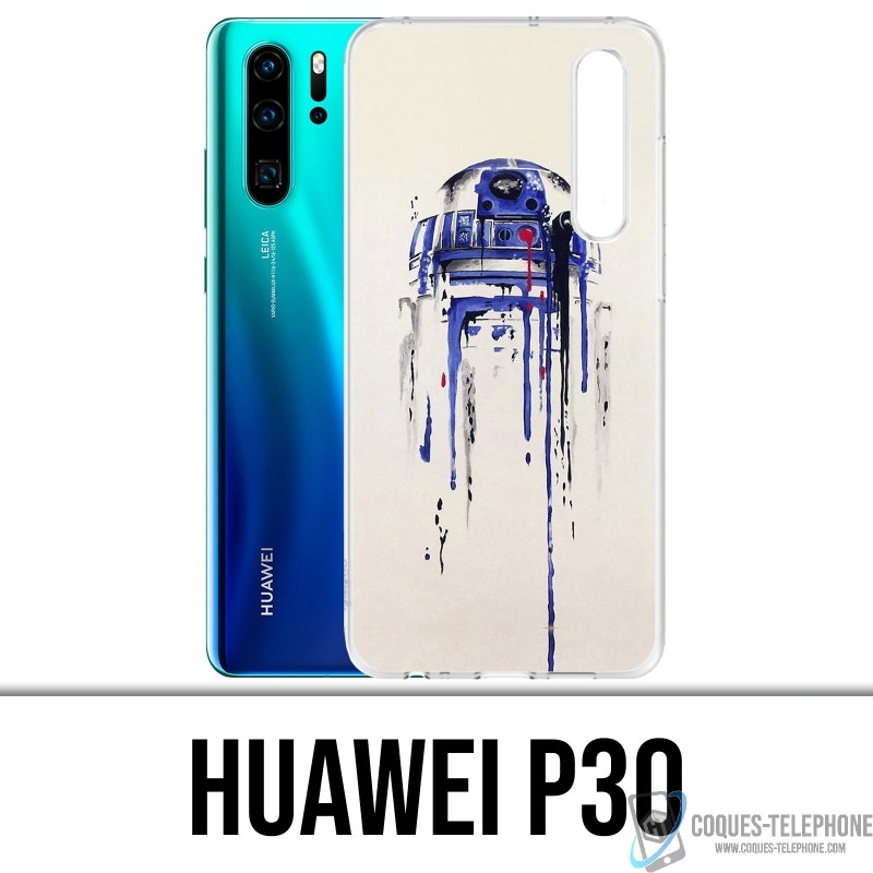 Funda Huawei P30 - Pintura R2D2