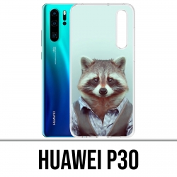 Huawei Case P30 - Raccoon Costume Washer Rat
