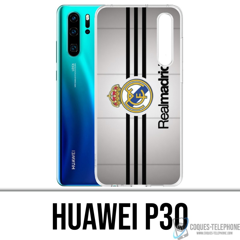 Coque Huawei P30 - Real Madrid Bandes