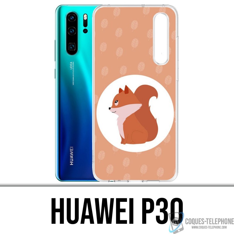 Coque Huawei P30 - Renard Roux