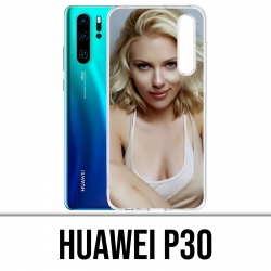 Coque Huawei P30 - Scarlett Johansson Sexy