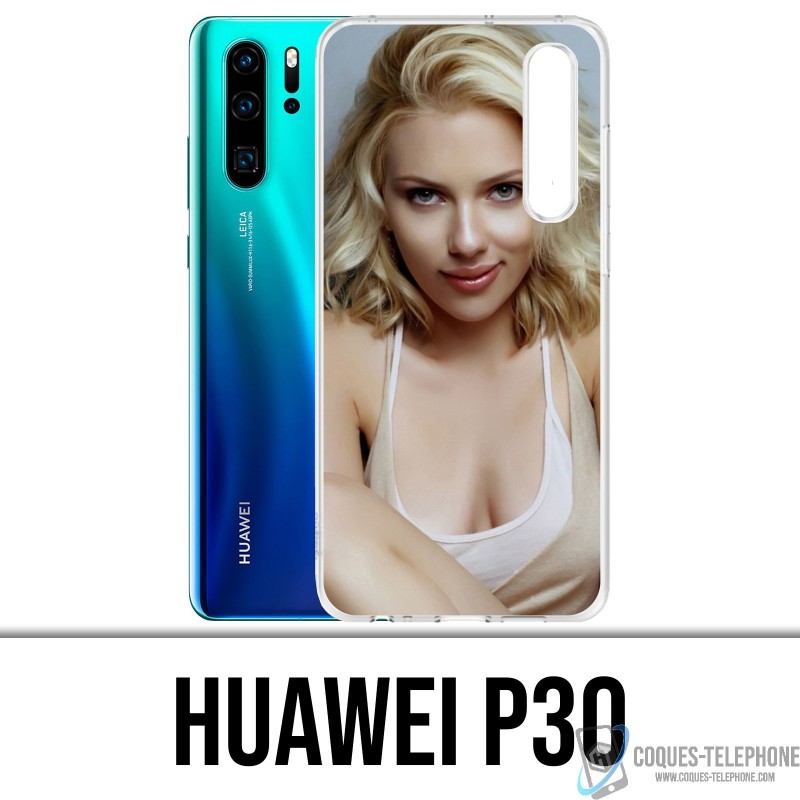 Huawei P30 Custodia - Scarlett Johansson Sexy