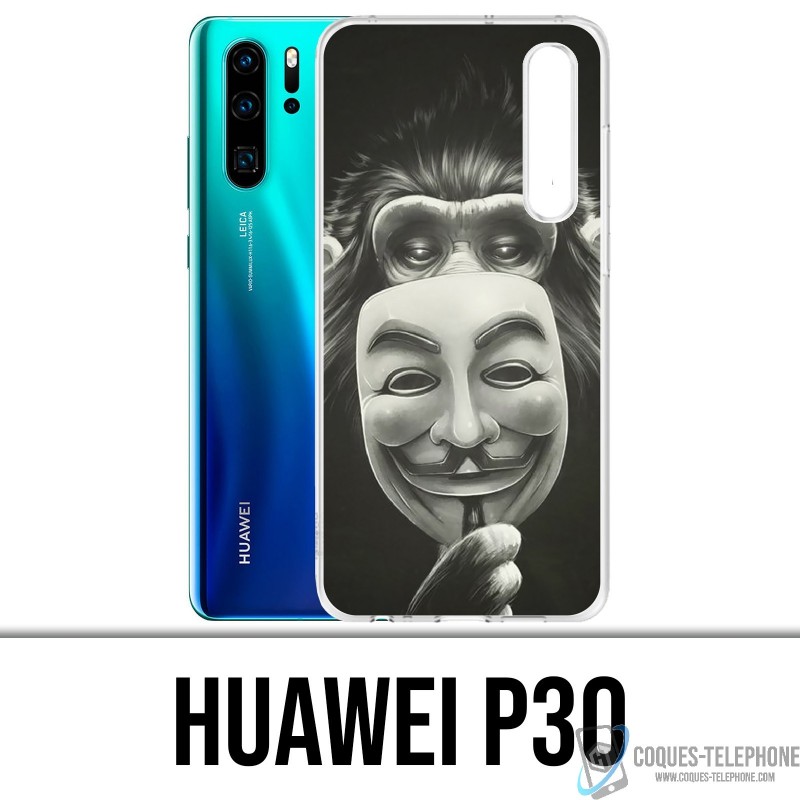Case Huawei P30 - Anonyme Affen