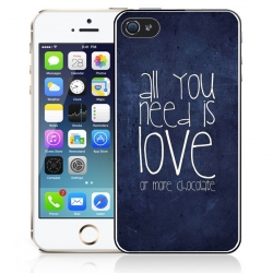 Handyhülle Alles was Sie brauchen ist ... Schokolade