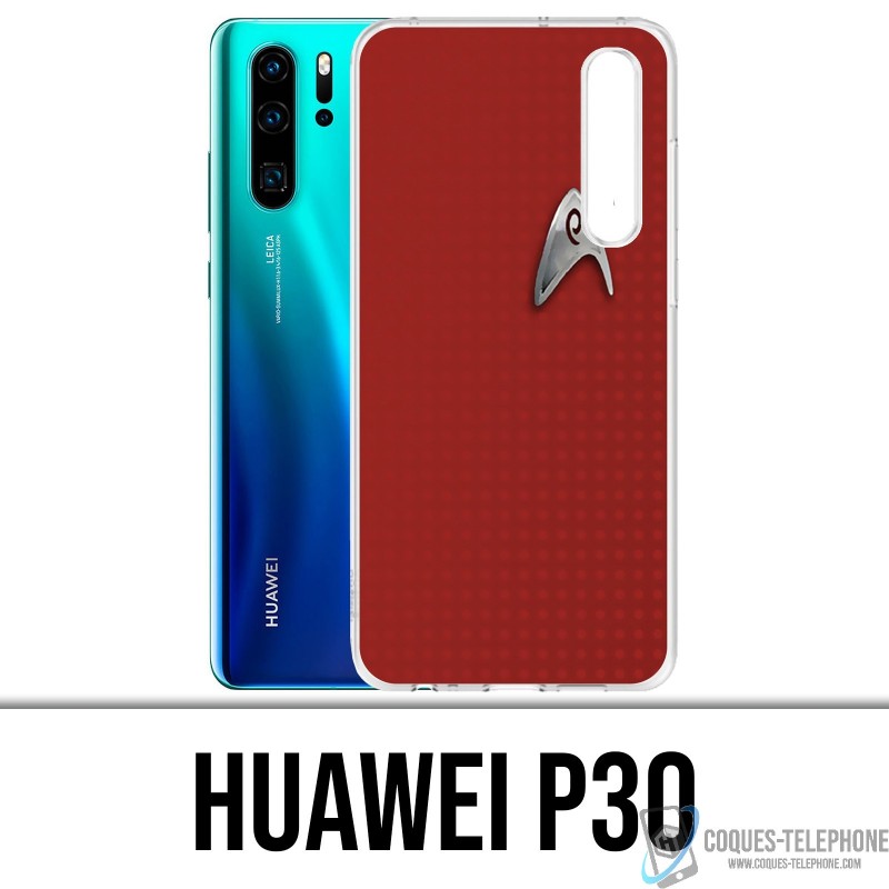 Funda Huawei P30 - Star Trek Red