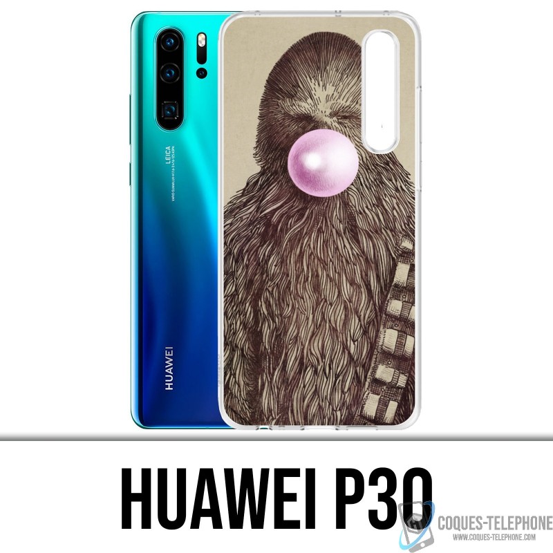 Huawei P30 Case - Star Wars Chewbacca Chewing Gum