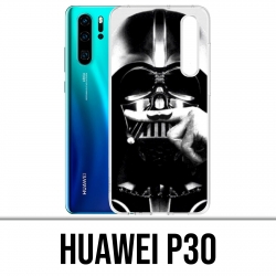 Coque Huawei P30 - Star Wars Dark Vador Moustache