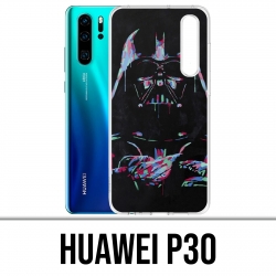 Case Huawei P30 - Star Wars Darth Vader Neon