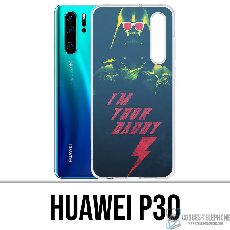 Huawei P30 Custodia - Star Wars Vader Im tuo papà