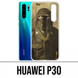 Coque Huawei P30 - Star Wars Vintage Boba Fett