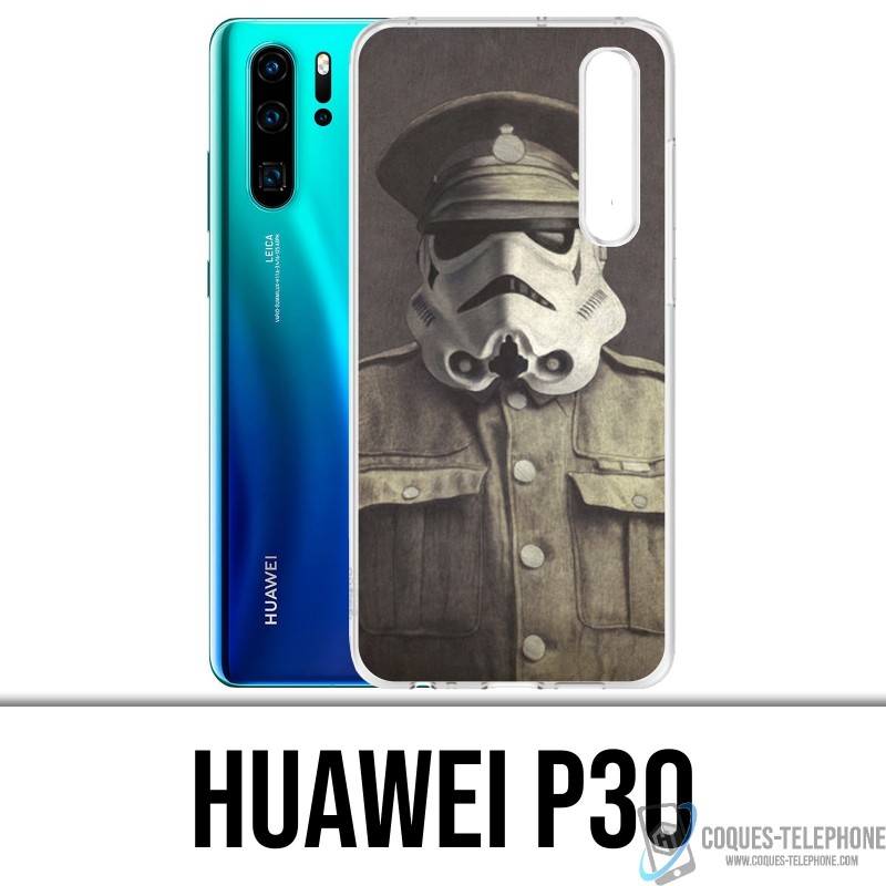 Huawei P30 Custodia - Star Wars Stromtrooper d'epoca