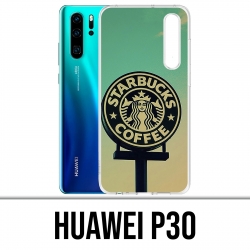 Funda Huawei P30 - Starbucks Vintage