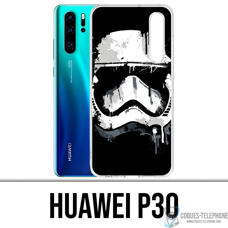 Case Huawei P30 - Stormtrooper Paint