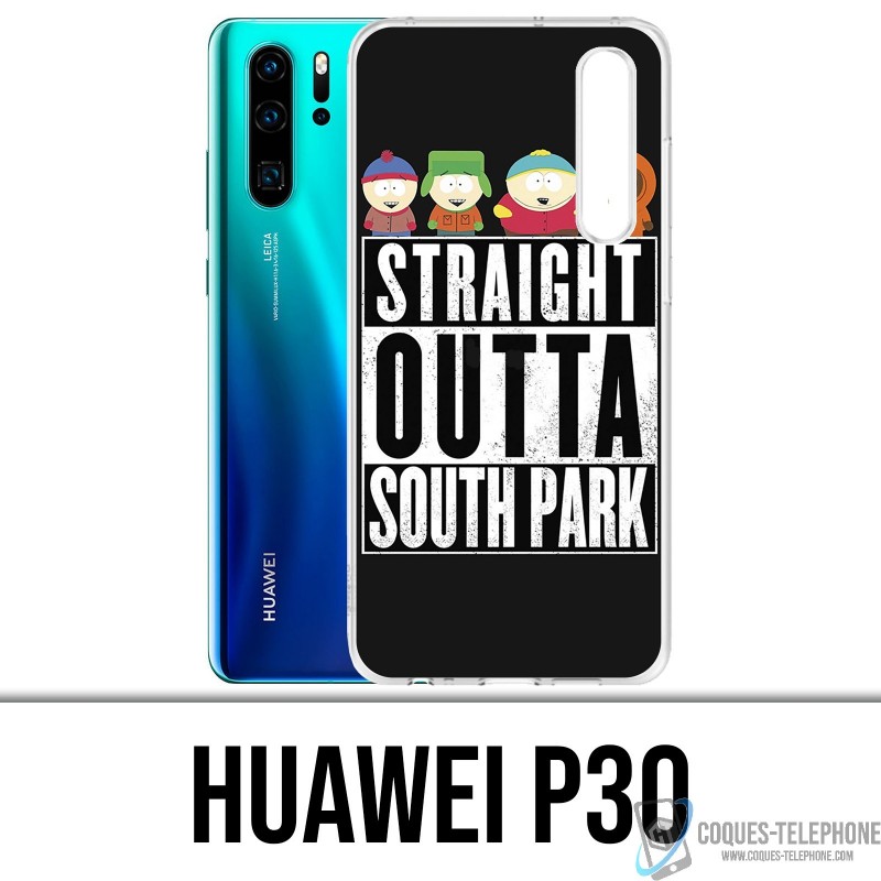 Case Huawei P30 - Straight Outta South Park