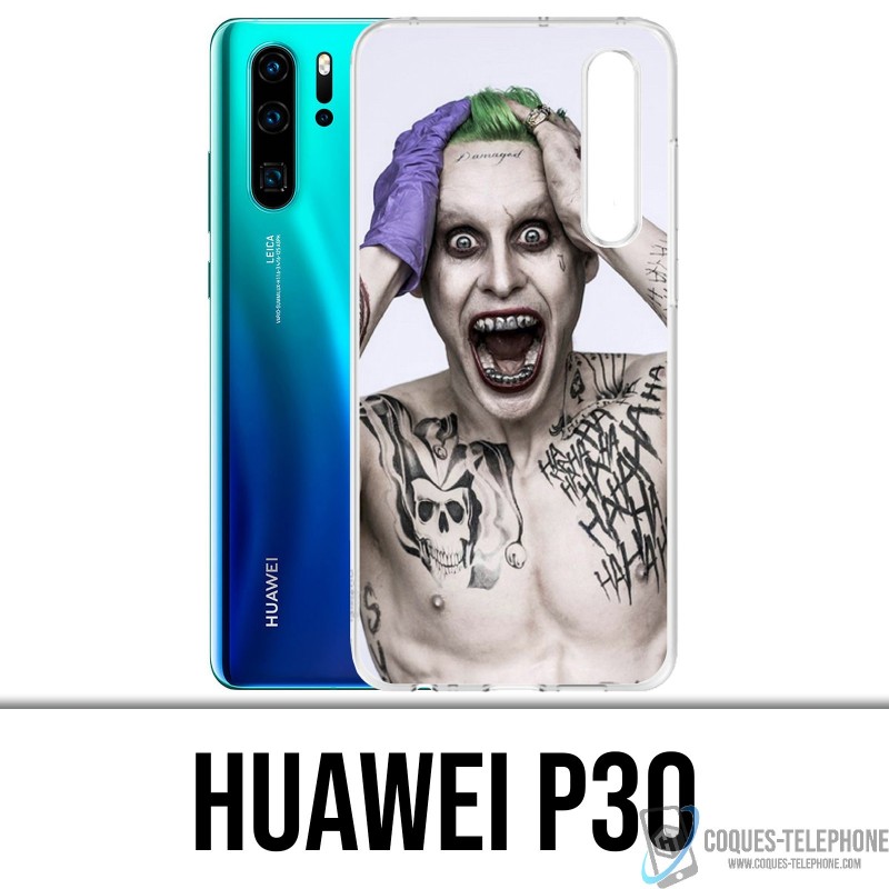Coque Huawei P30 - Suicide Squad Jared Leto Joker