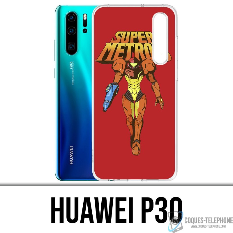 Case Huawei P30 - Super Metroid Vintage