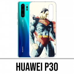 Coque Huawei P30 - Superman Paintart