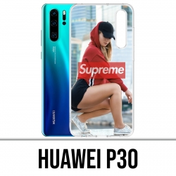 Huawei P30 Case - Mädchen in Topform