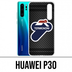 Huawei P30 Custodia - Termignoni Carbonio