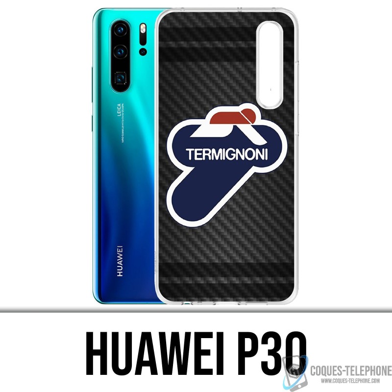 Funda Huawei P30 - Termignoni Carbon