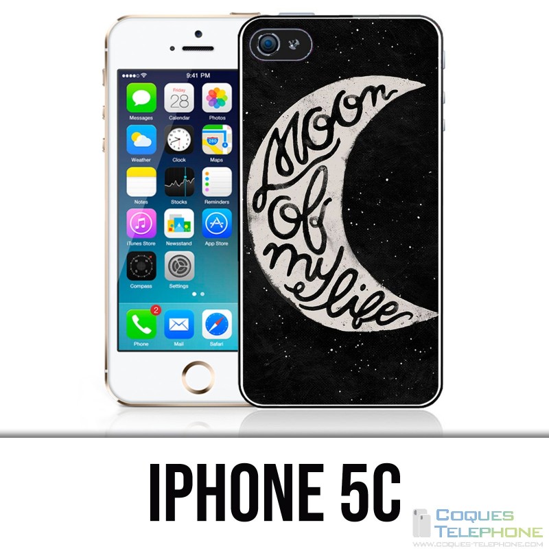 Coque iPhone 5C - Moon Life