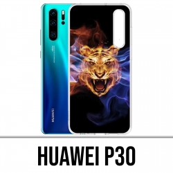 Funda Huawei P30 - Flame Tiger