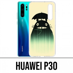 Case Huawei P30 - Totoro Umbrella