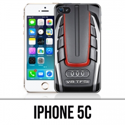 Coque iPhone 5C - Moteur Audi V8